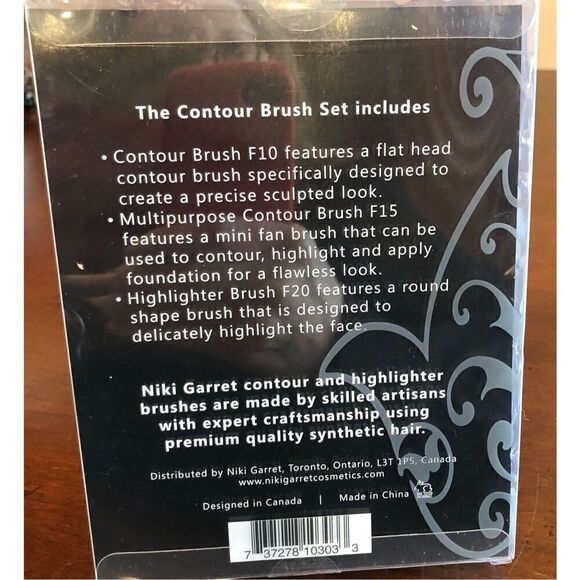 NIKI GARRETT - 🎉HP X 4🎉 NWT Limited Edition 3-Pc Contour:Highlighting Brushes - Picture 5 of 12